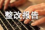 自查自糾整改報告